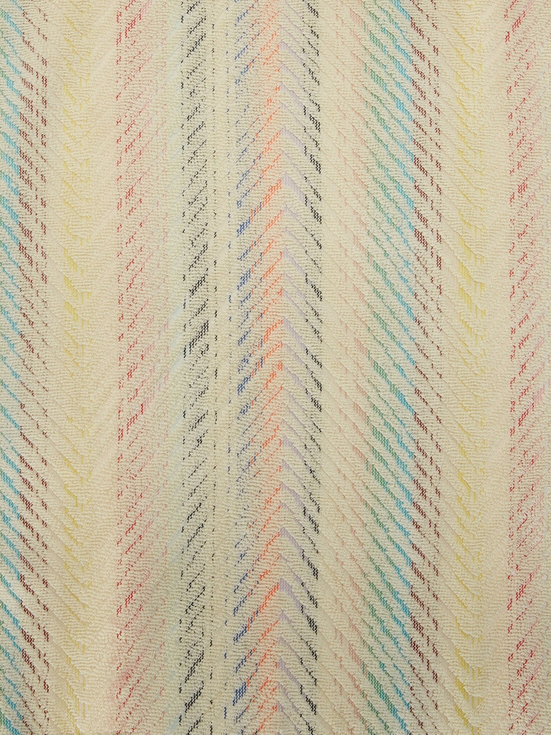 Harmony chevron cotton terry bathrobe 4