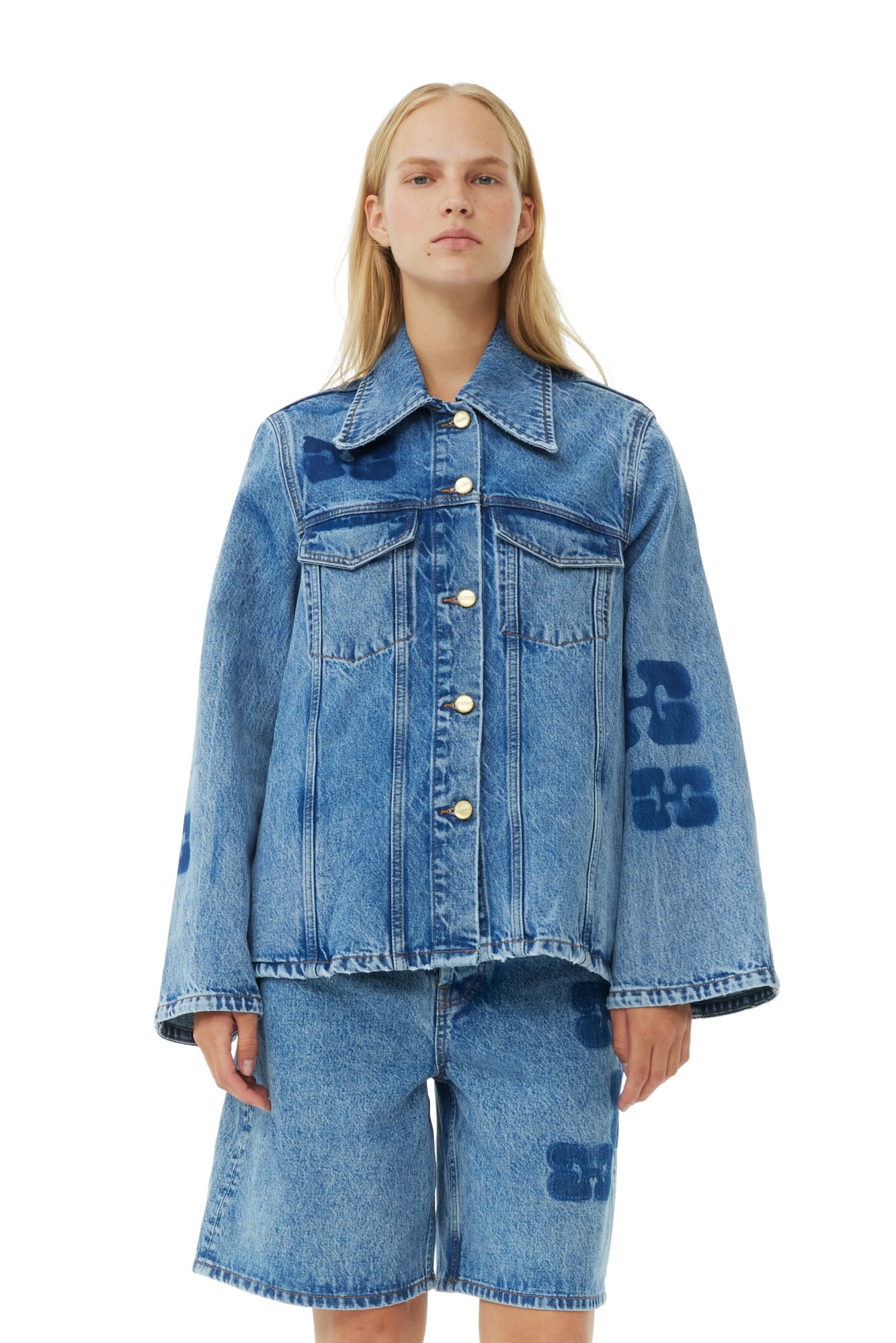 PATCH DENIM JACKET - 3