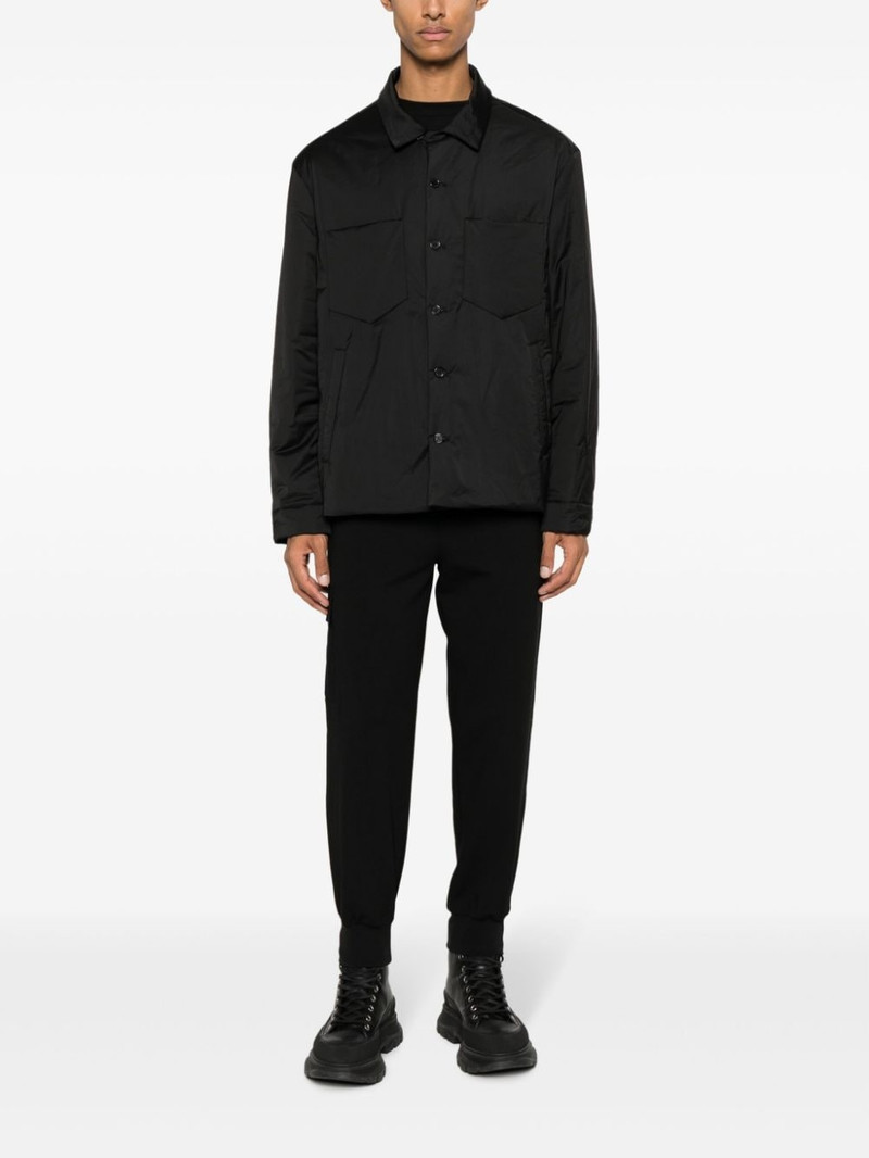 Neil Barrett patch-pockets padded shirt jacket outlook