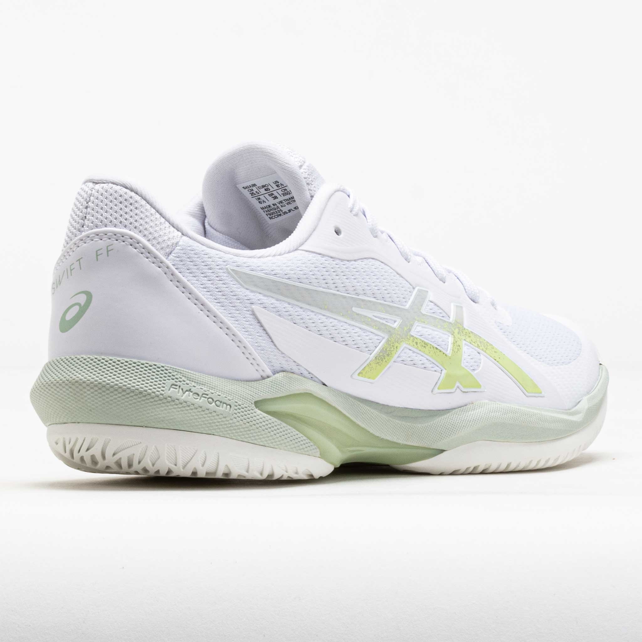 ASICS Solution Swift FF 2 Women's White/Lichen Rock - 6