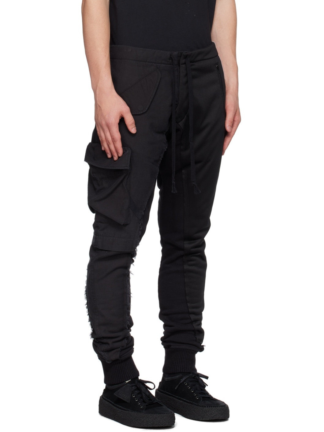 Black 50/50 Sweatpants - 2