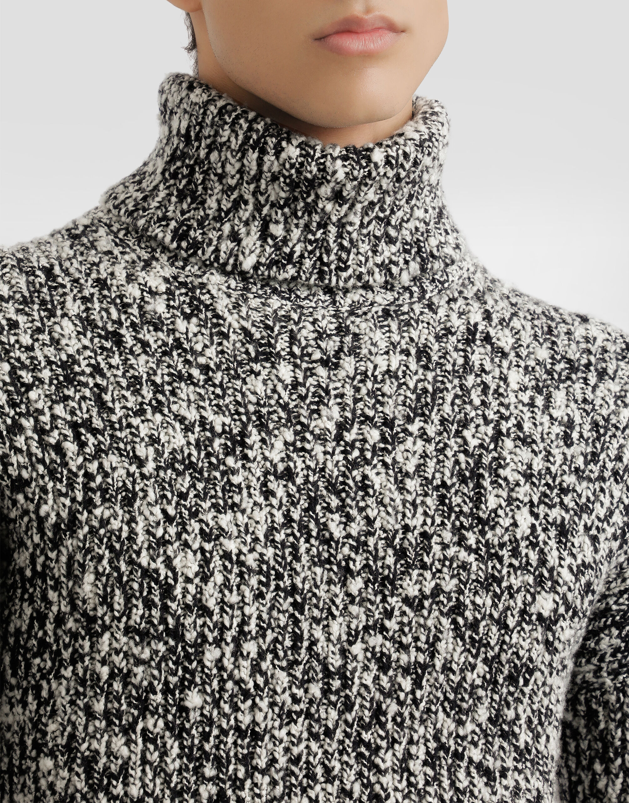 Wool blend turtleneck - 4