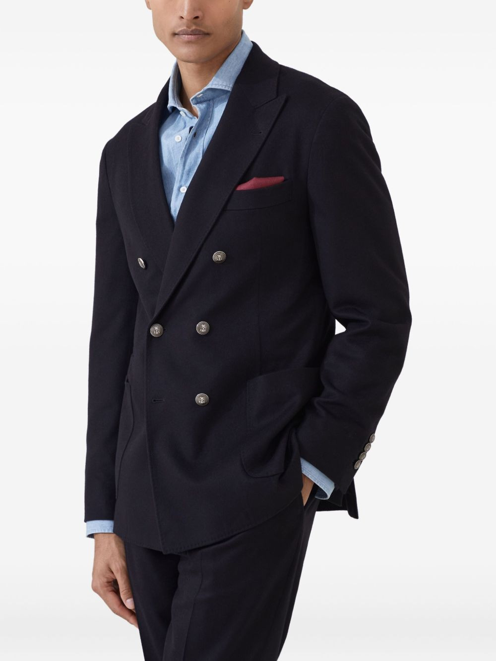 double-breasted blazer - 4