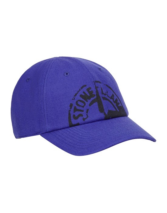 99875 ‘STAMP’ PRINT ULTRAMARINE BLUE - 1