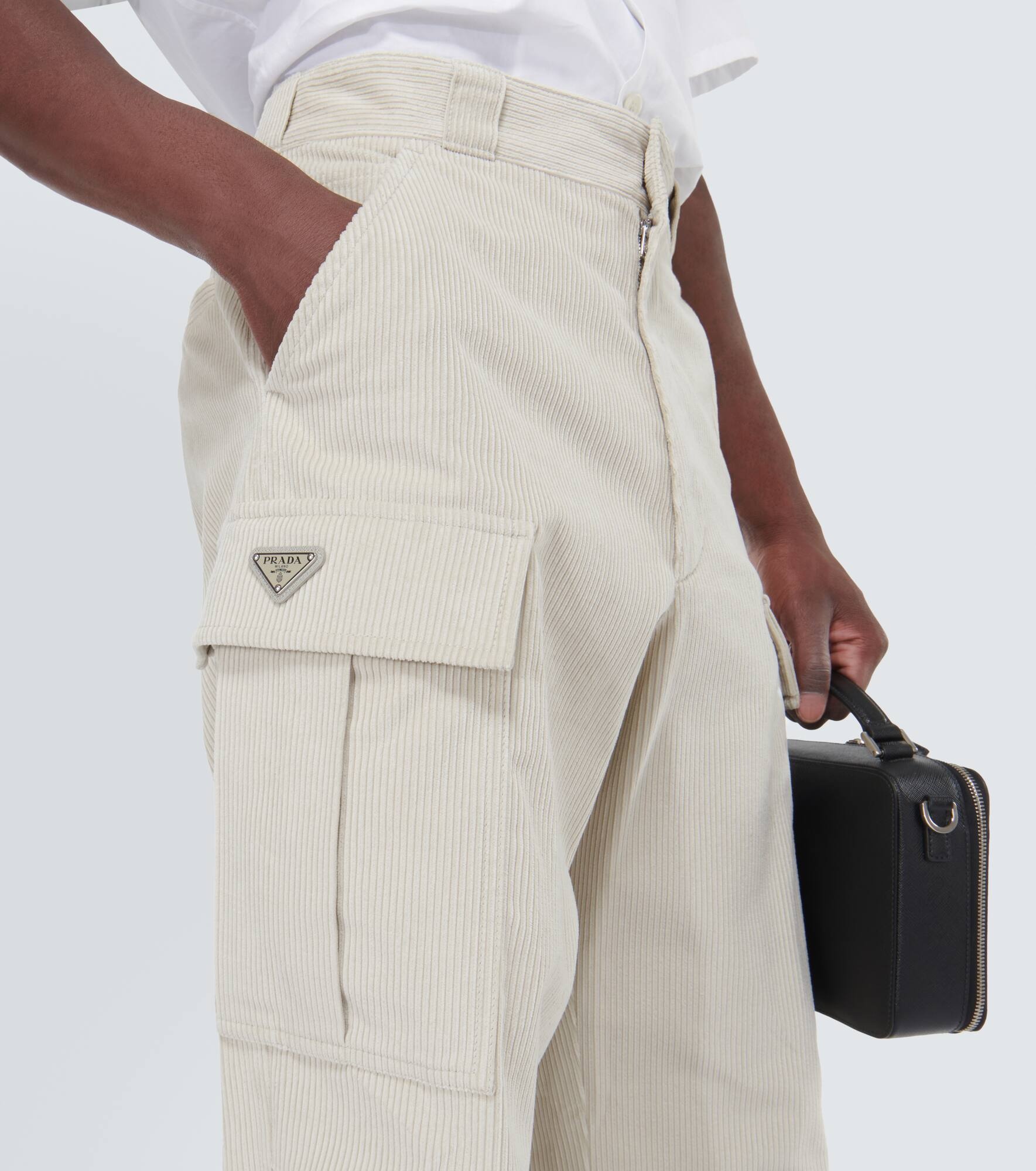 Cotton cargo pants - 5