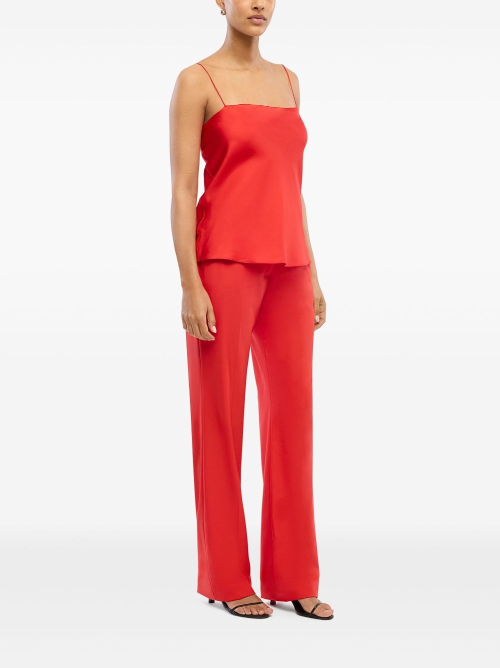slip-on silk top - 3