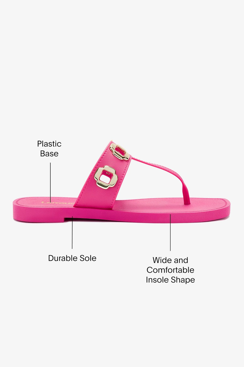 Milan S In Pink PVC 5