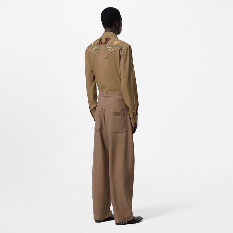 Tailored Wool Workwear Pants 3