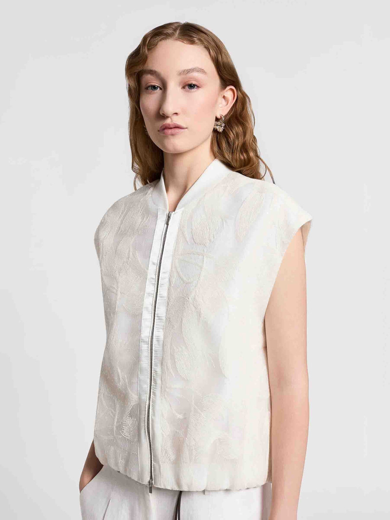PESERICO BOMBER VEST outlook