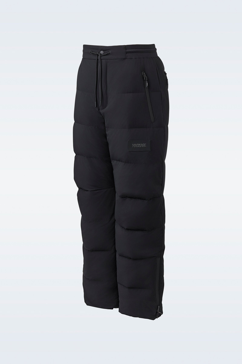 ROGER Quilted stretch down ski pants 1