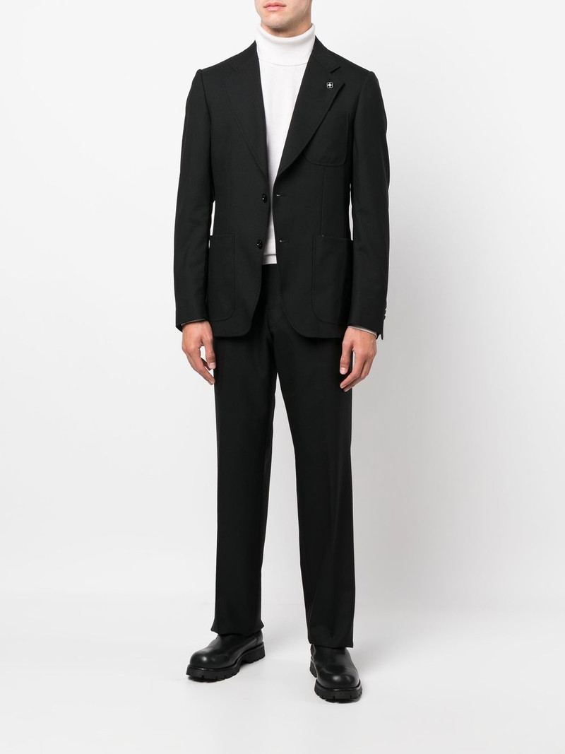 LARDINI single-breasted wool suit outlook