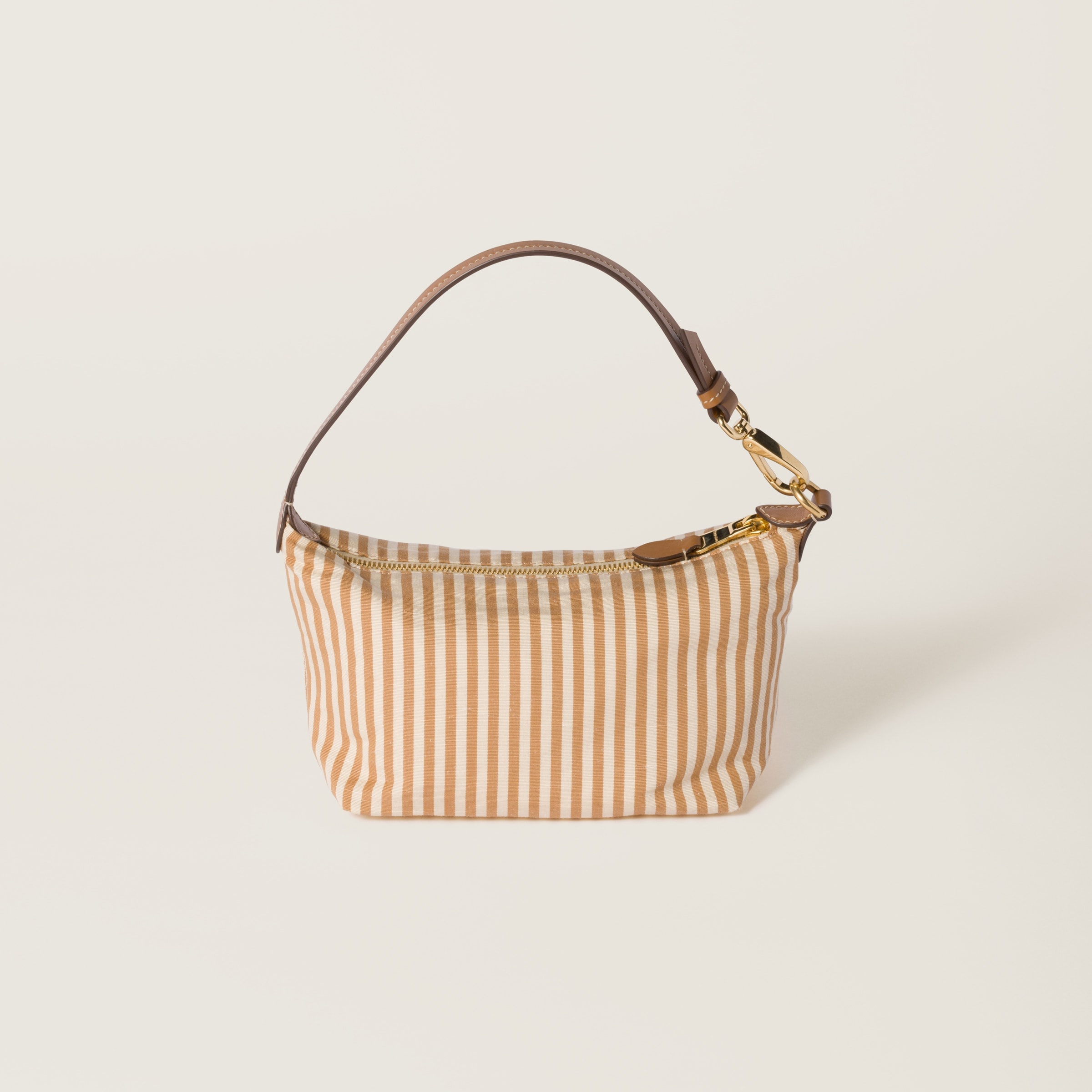 Jacquard fabric pouch with logo - 3
