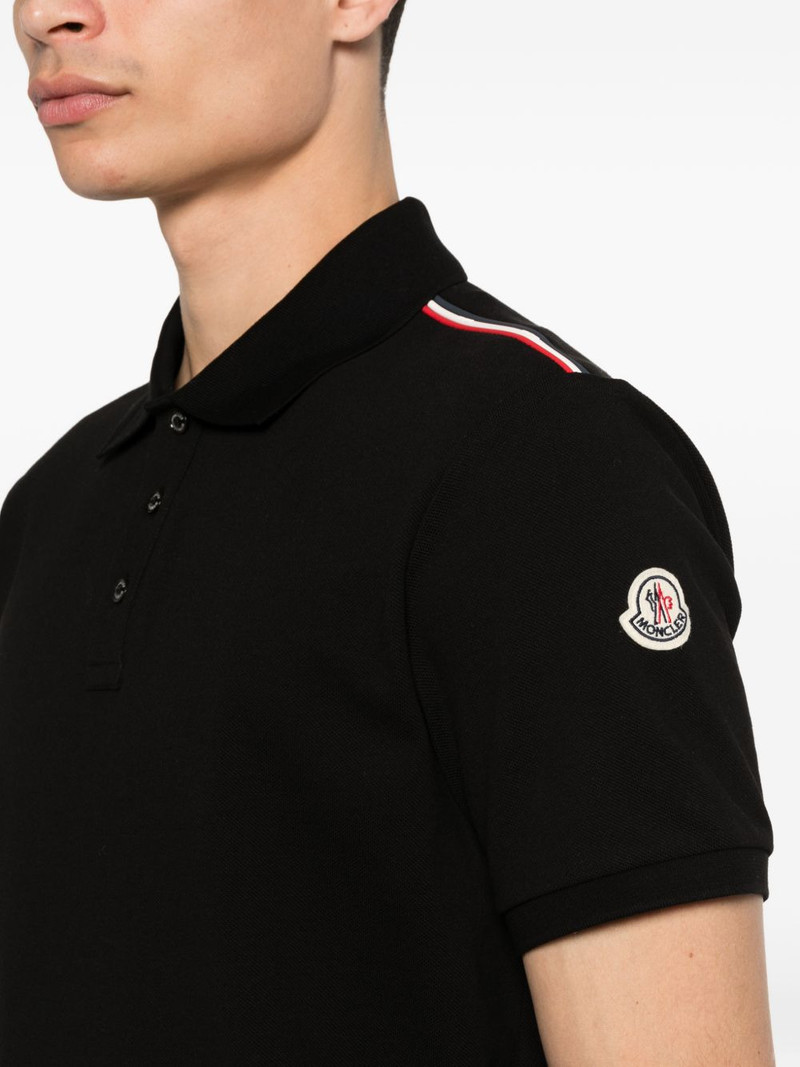 stripe-detail polo shirt 5