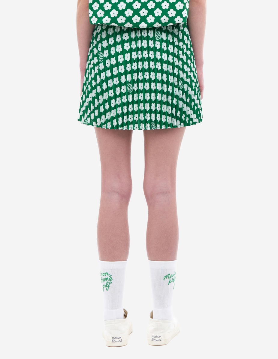 Women Flower Printed Skirt - 4