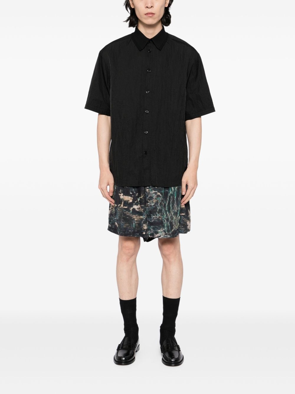 graphic-printed shorts - 2
