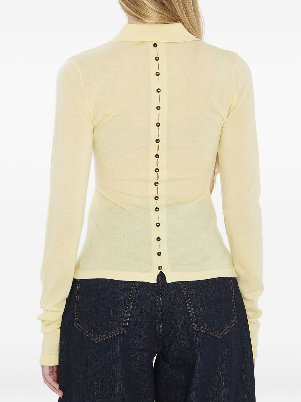 button-detail polo top - 4