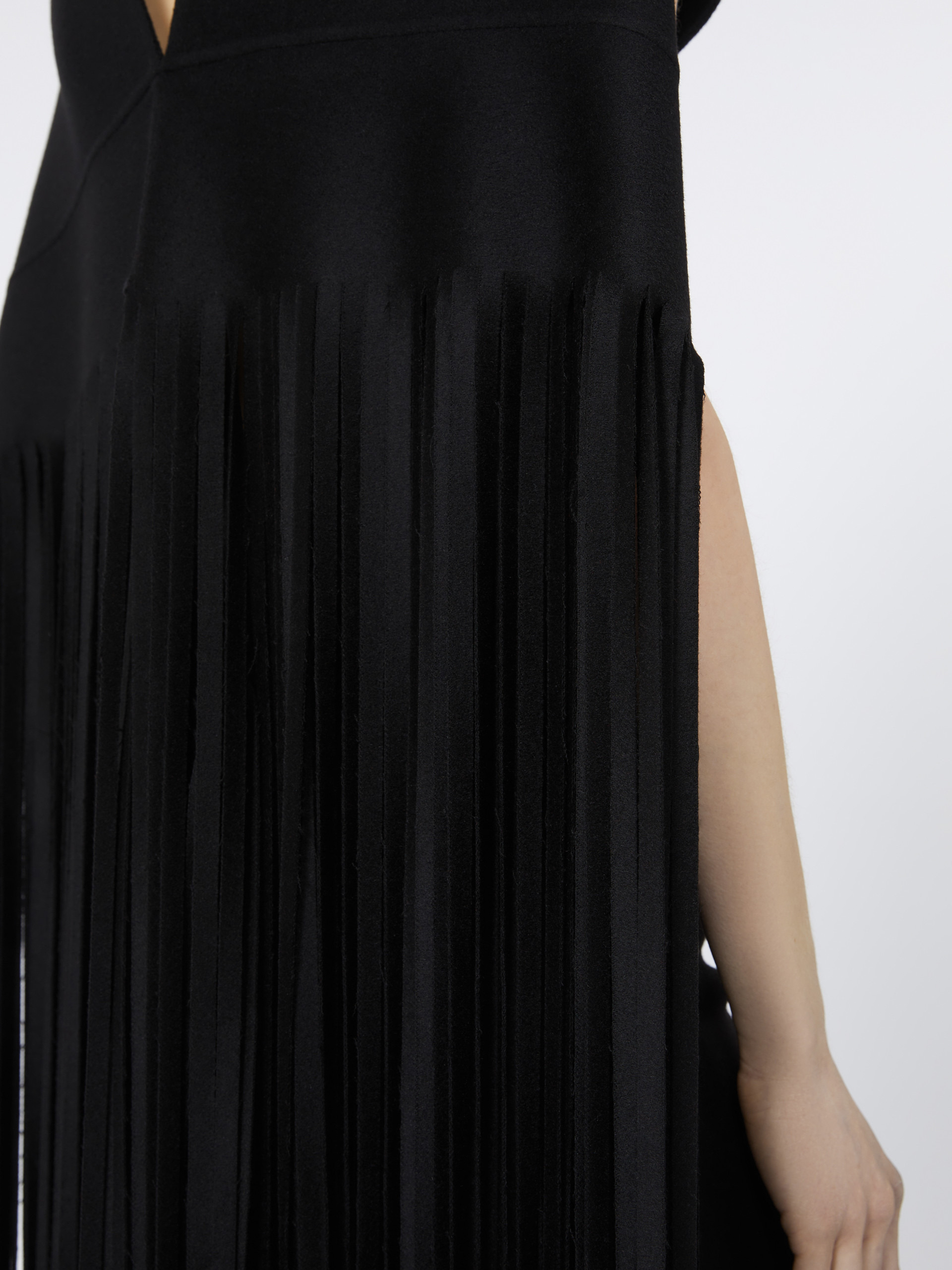 RAME Long double-faced pure wool dress - RUNWAY - 5