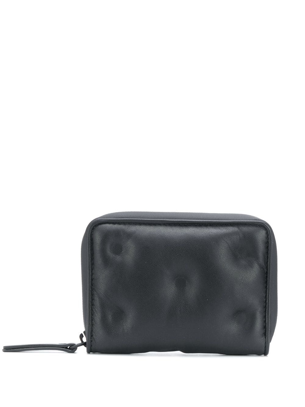 leather zip wallet - 1