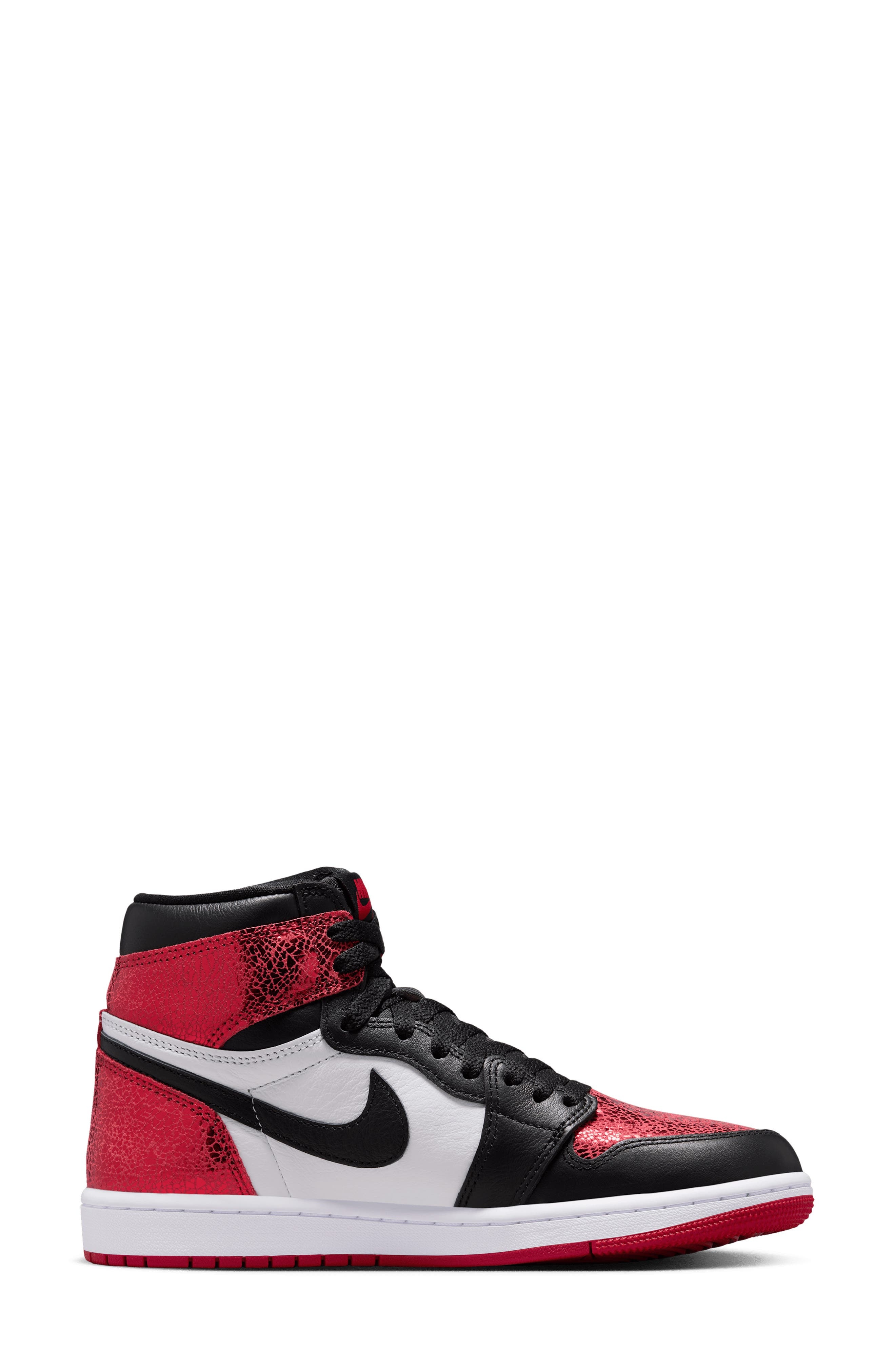 Air Jordan 1 Retro High Basketball Sneaker in Varsity Red/Black/White at Nordstrom - 3