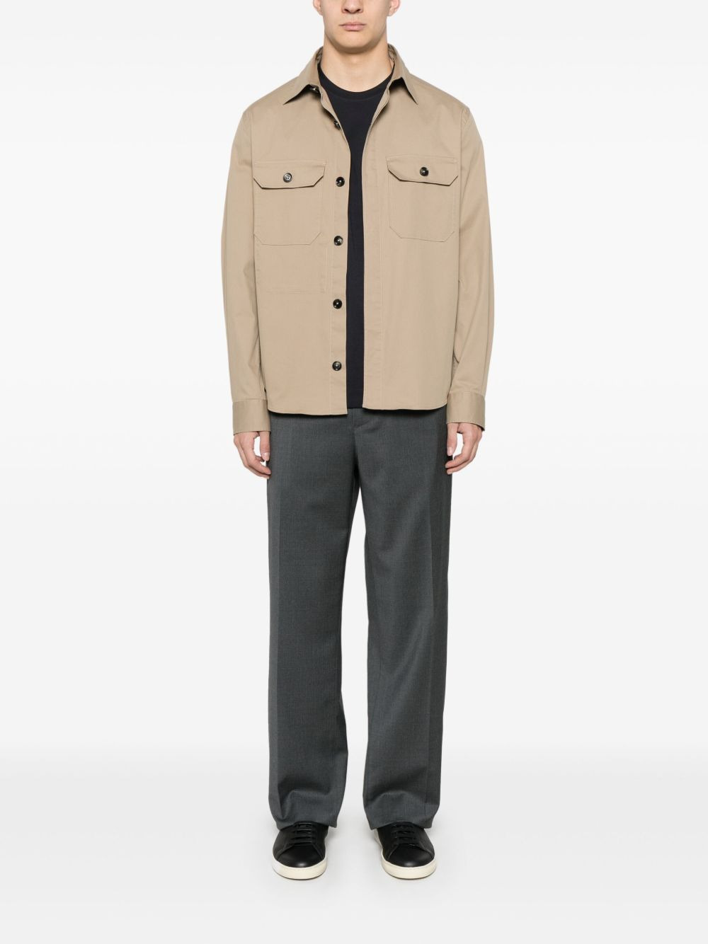 Zegna Men Cotton T-Shirt - 3