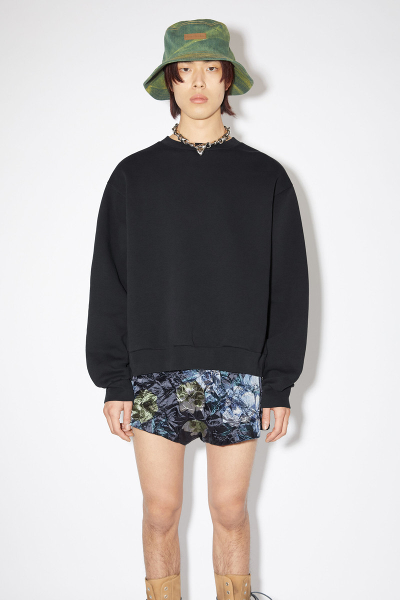 Acne Studios Crew neck sweater - Black outlook