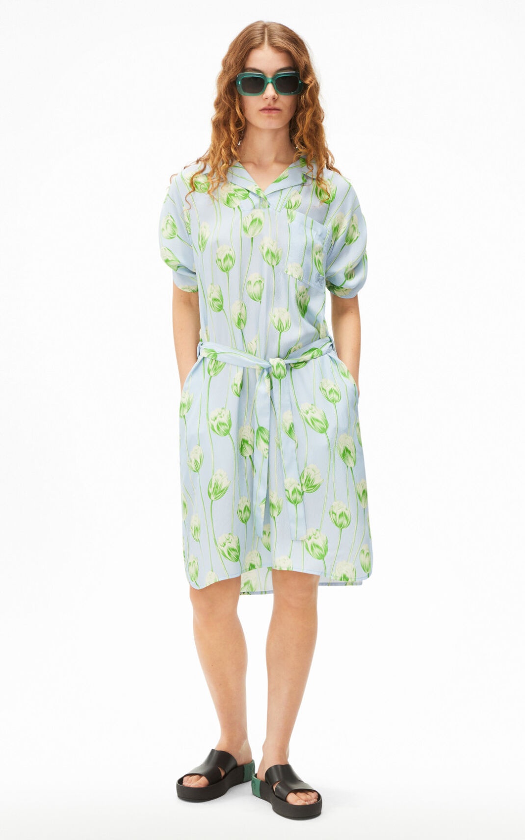 'Tulip' silk dress - 2