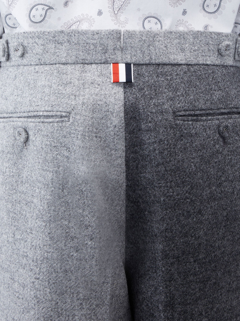 Fun-Mix Shetland Frayed Classic Single Pleat Trouser 4