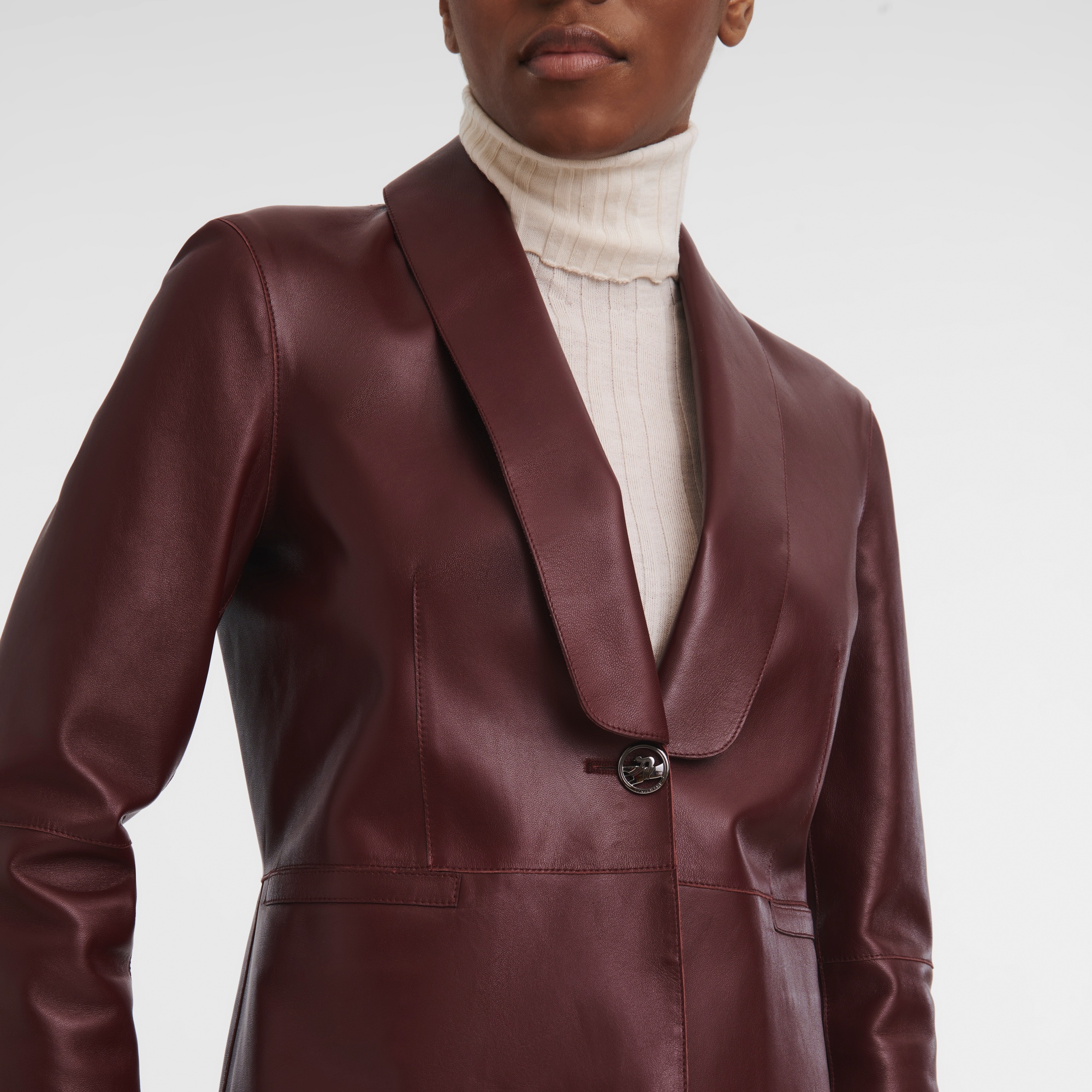 Jacket Plum - Leather - 4