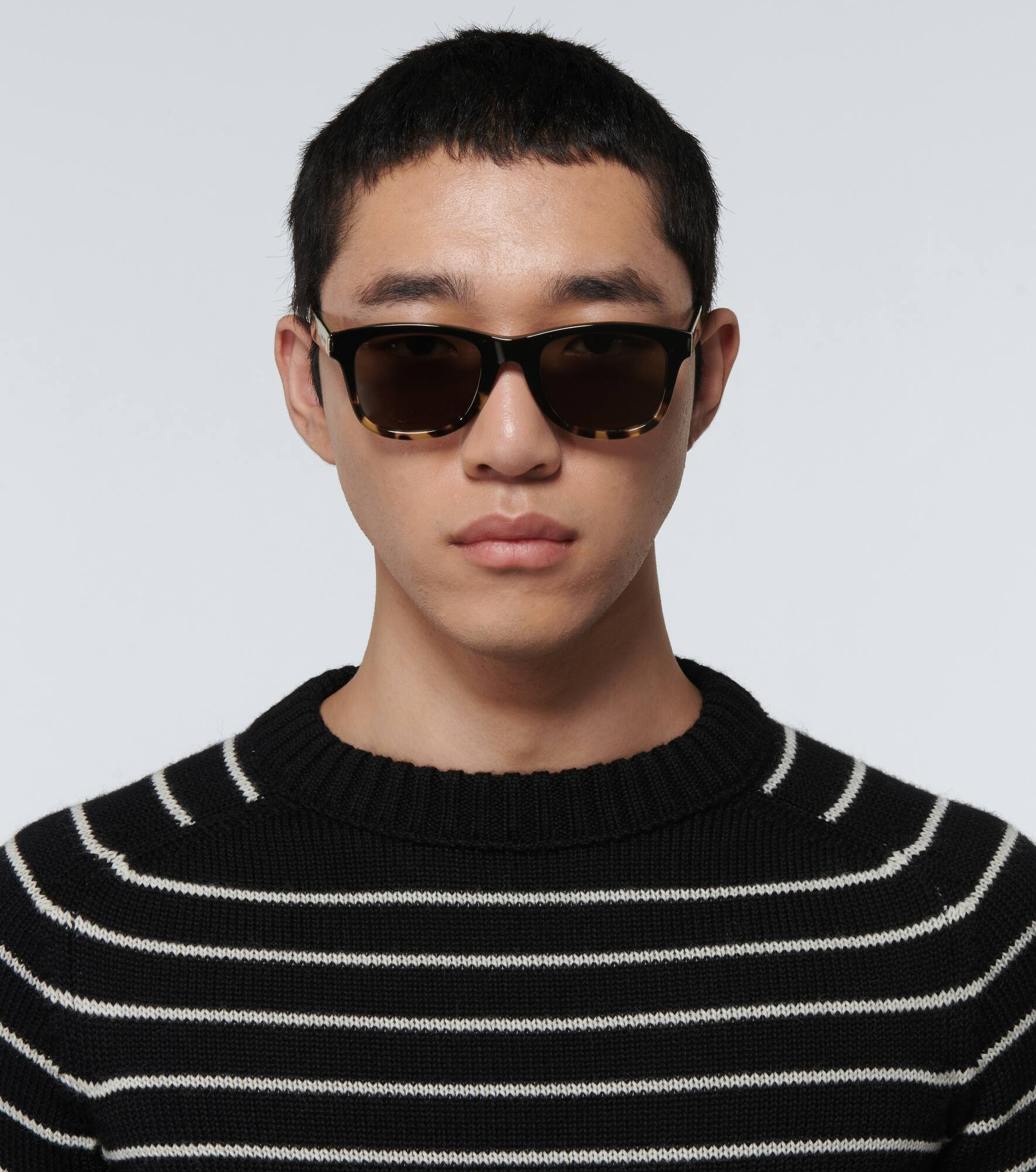 Tortoiseshell acetate sunglasses - 3