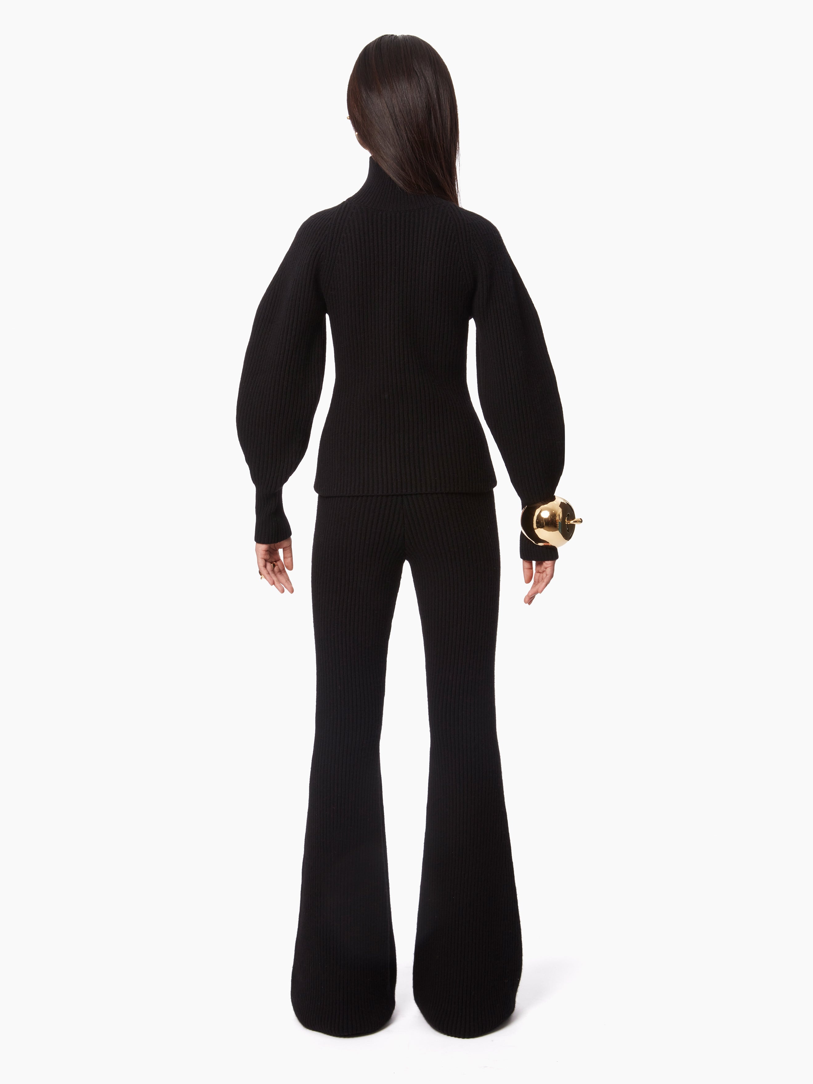 COCOON SLEEVE TURTLENECK SWEATER - 4
