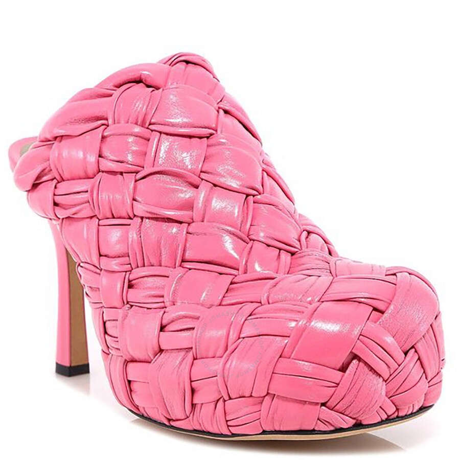 Bottega Veneta Ladies BV Bold 105mm Mules - 2