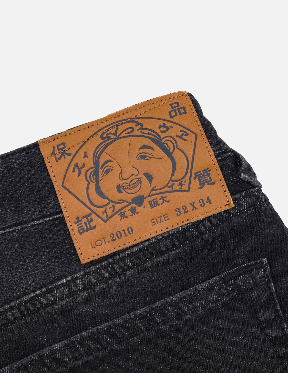 Graffiti-Style Daicock Print Slim Fit Jeans #2010 - 7