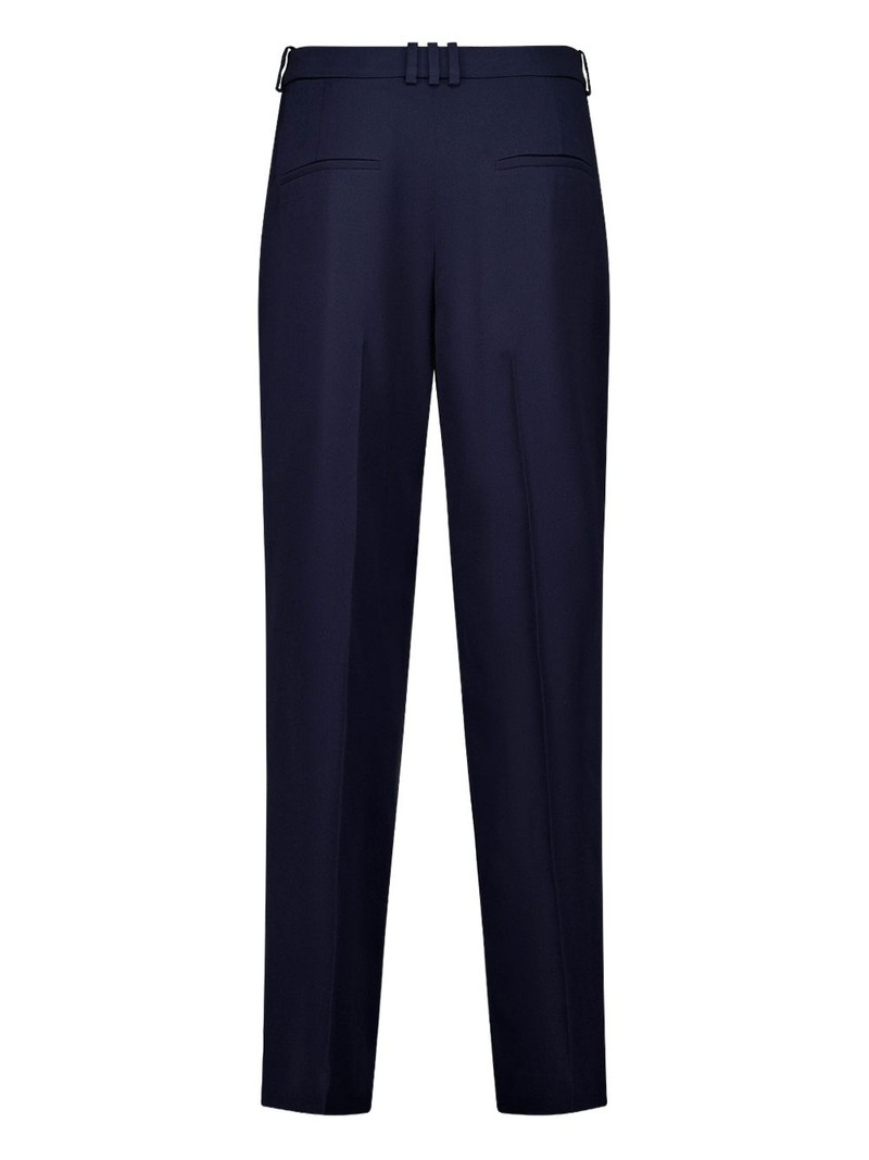 Balmain grain de poudre pleated trousers outlook