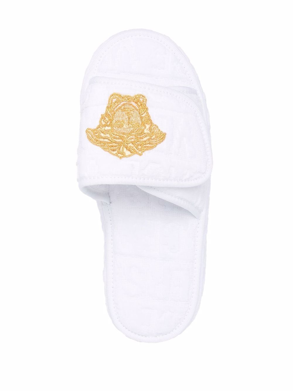 embossed logo platform slides - 4