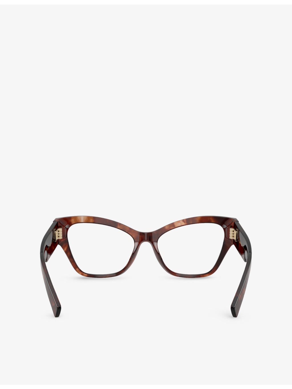 DG3404 Irregular-Frame Tortoiseshell Optical Glasses - 4