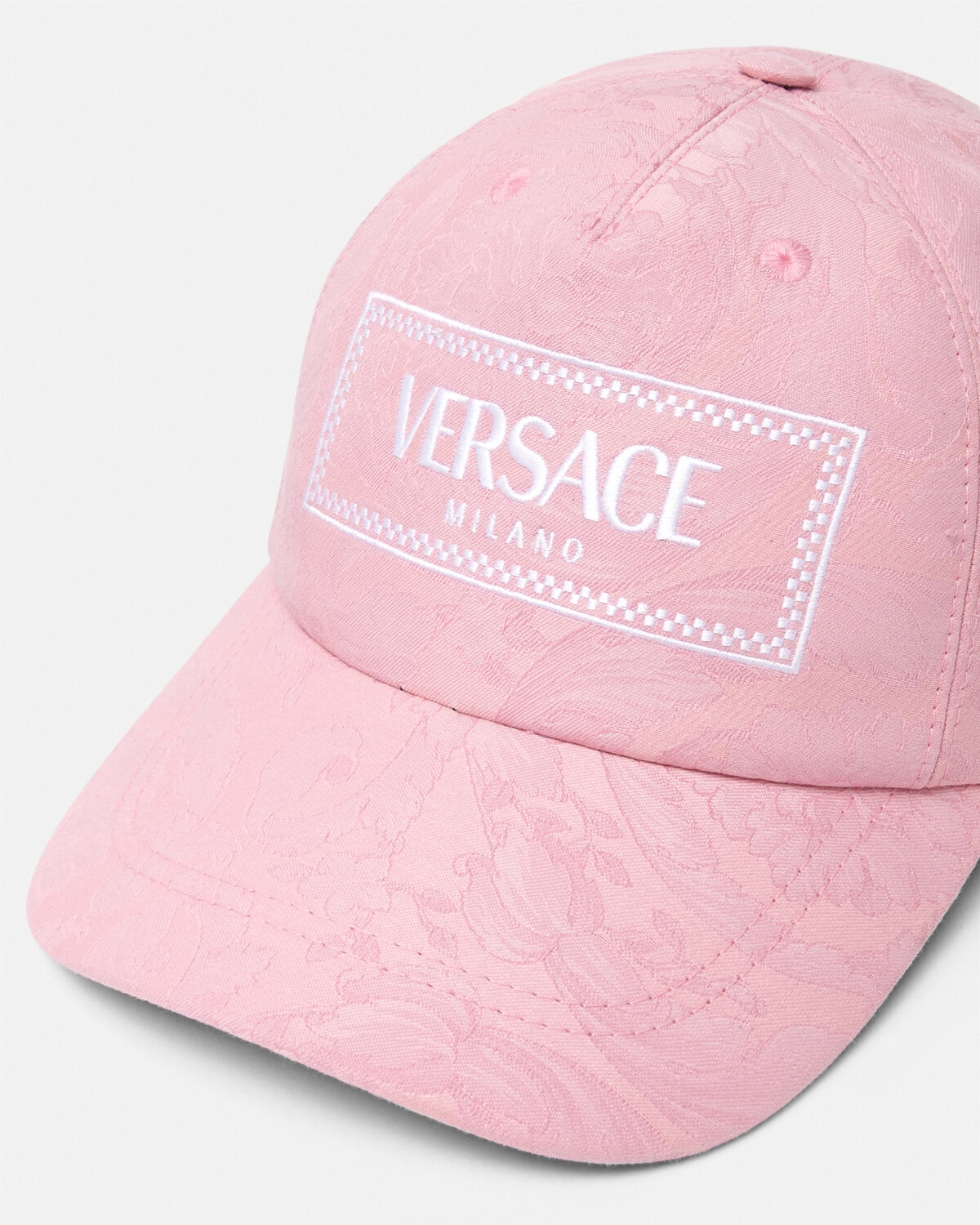 Barocco Jacquard Logo Baseball Cap - 4