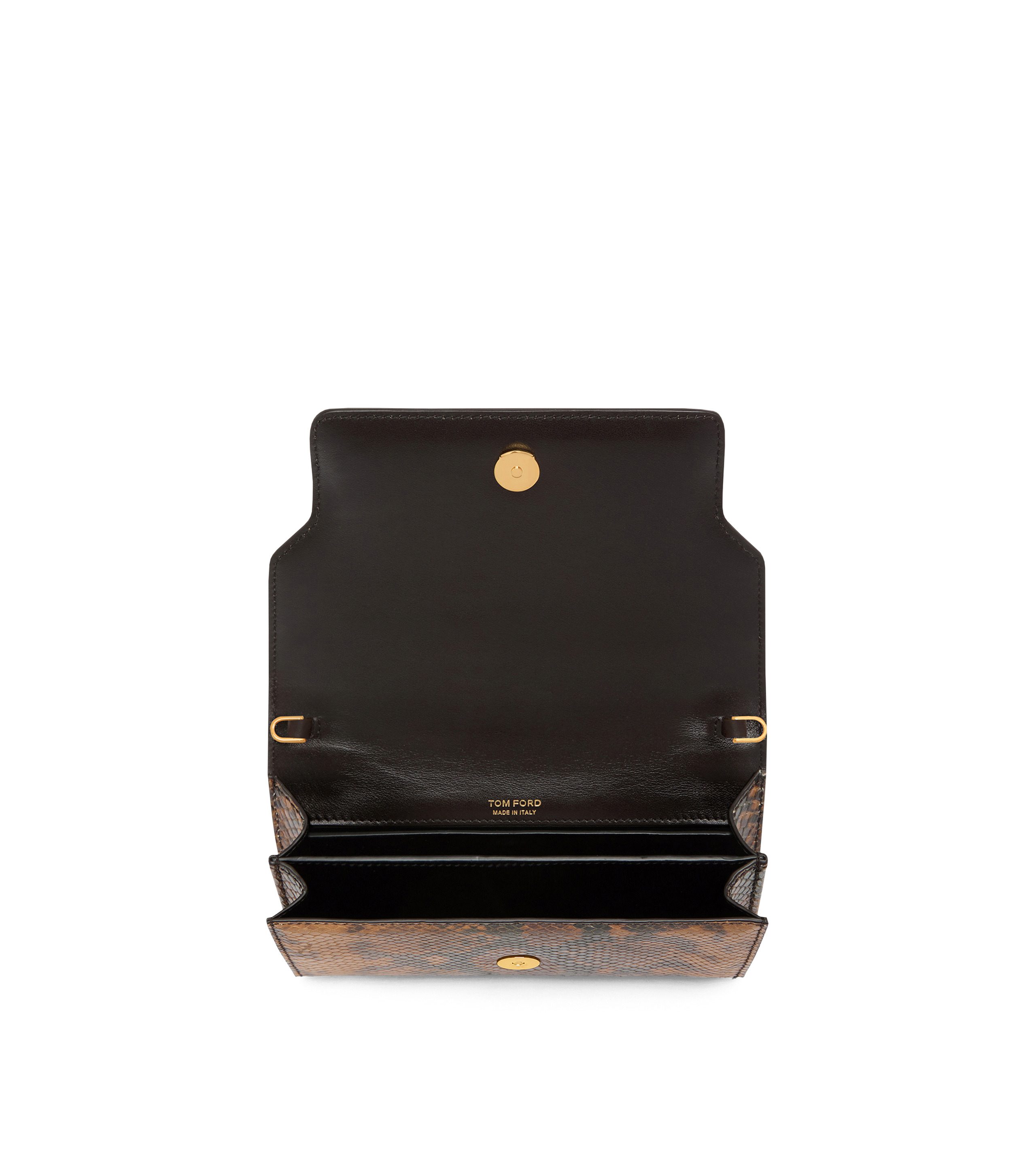 STAMPED PYTHON LEATHER WHITNEY MINI BAG - 4