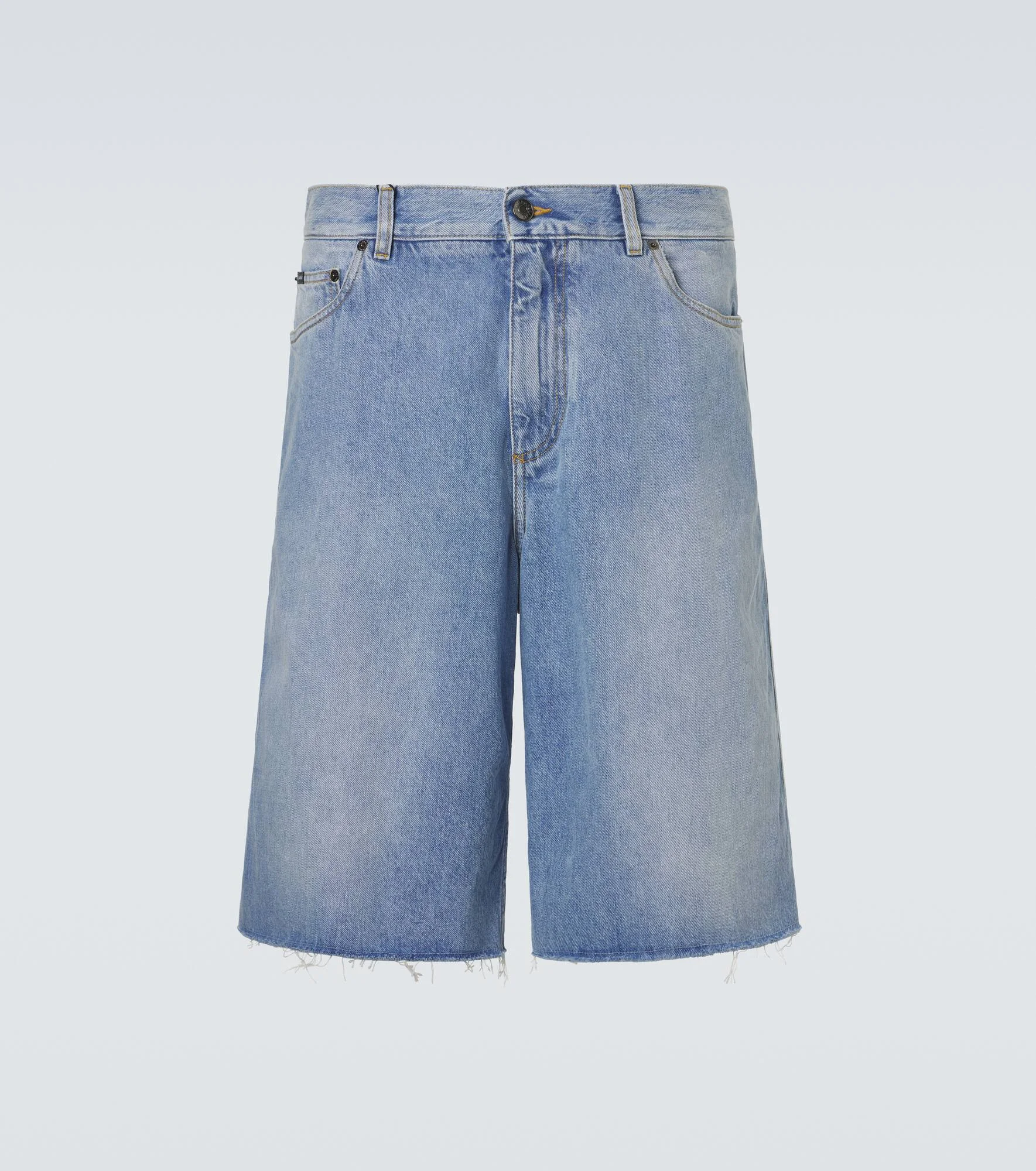 Denim Bermuda shorts - 1