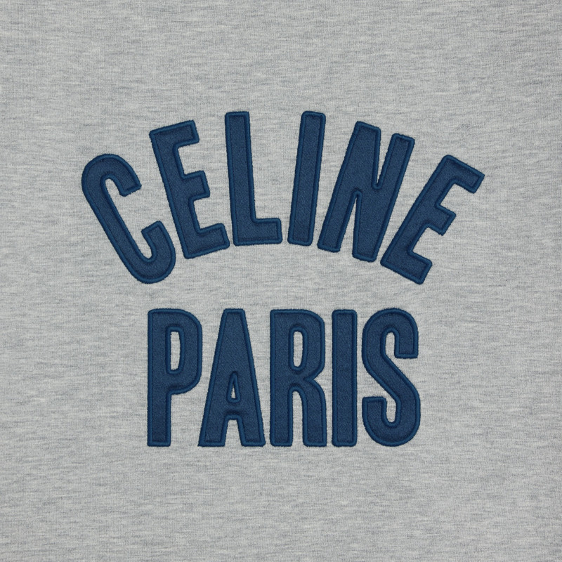 celine paris t-shirt in cotton jersey 4
