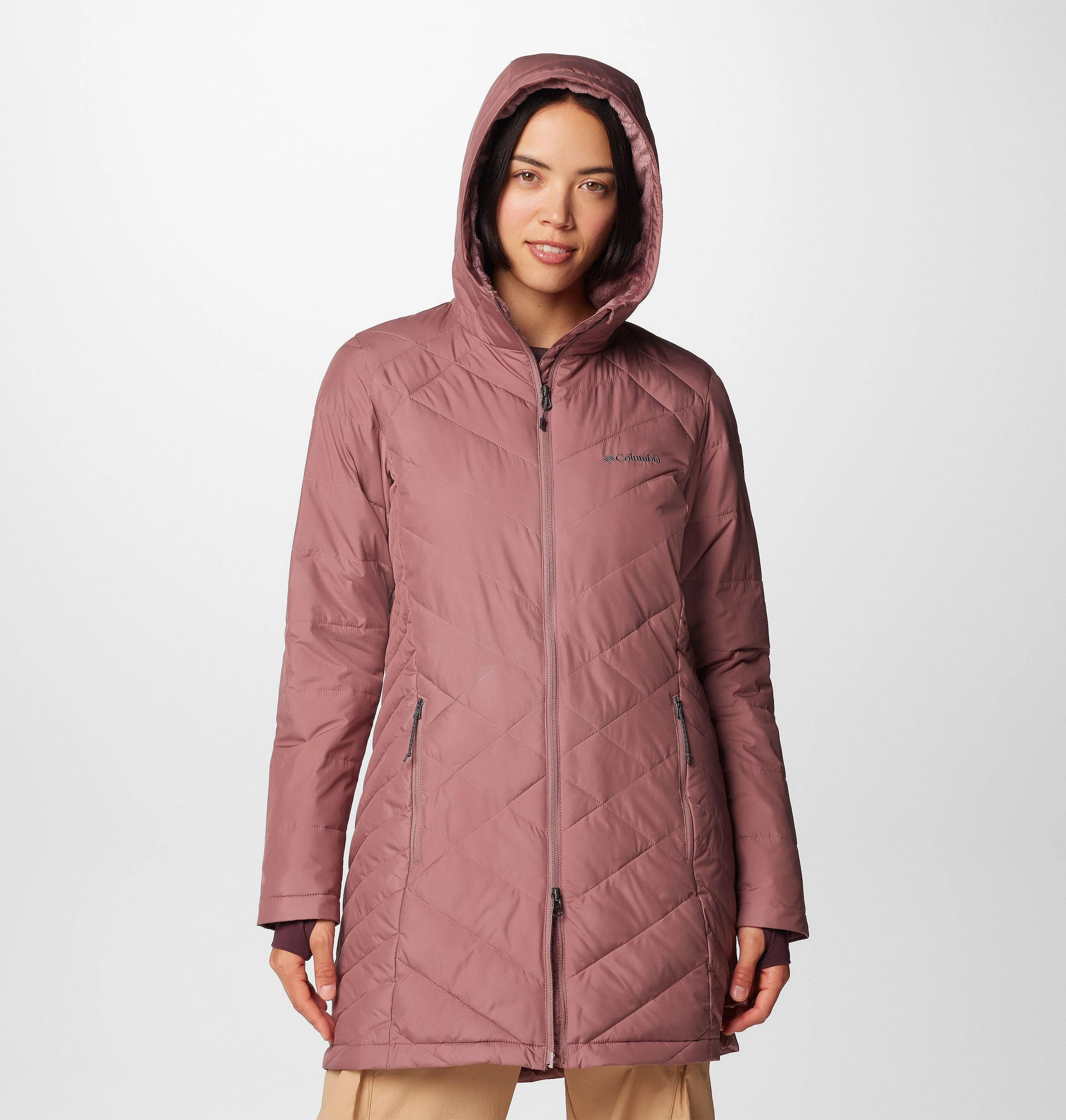 Women's Heavenly Long Hooded Jacket - 1