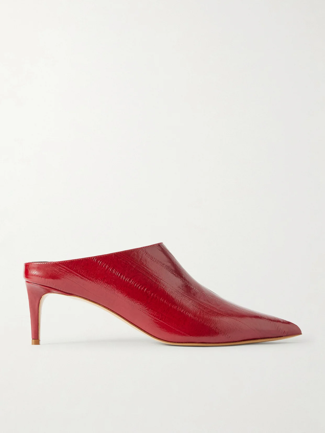 Lou Patent-leather Mules - 1
