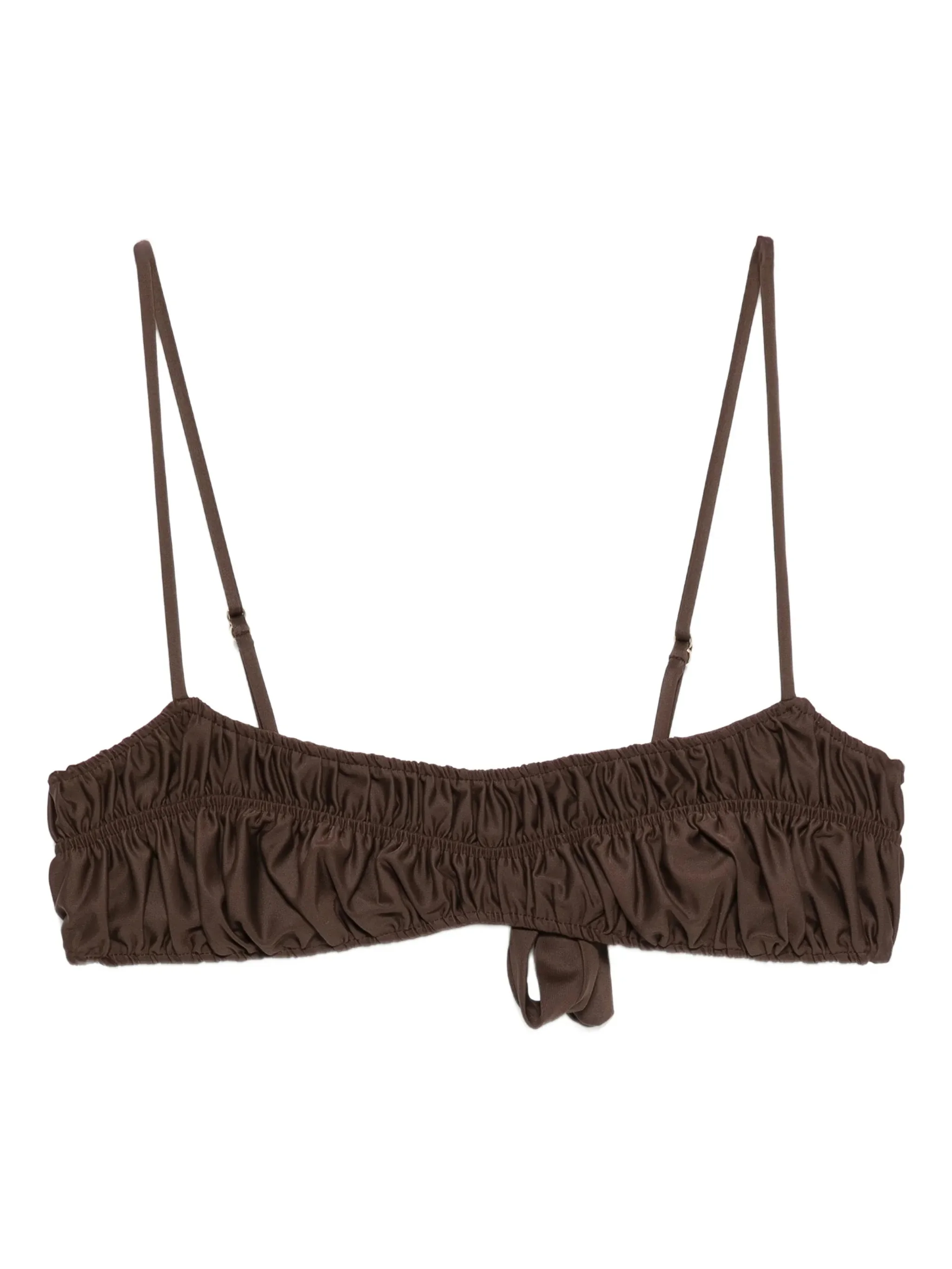 Faithfull The Brand Rocio Ruched Bikini Top - 1