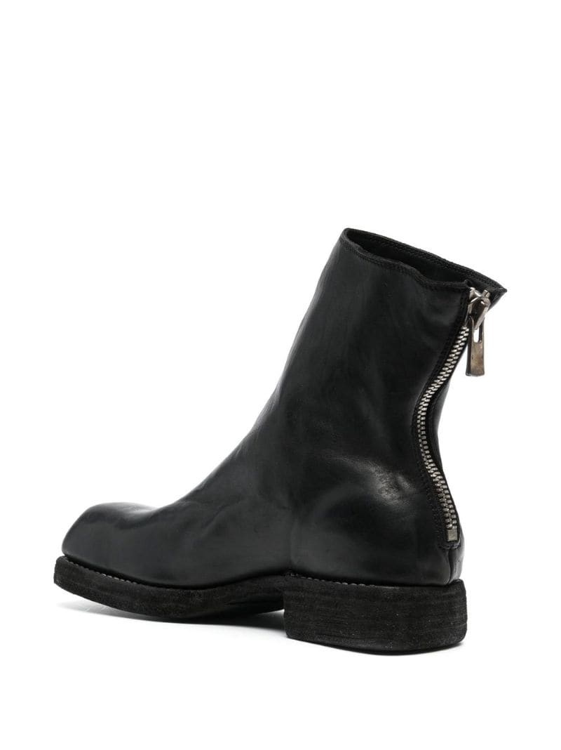 calf leather ankle boots - 3