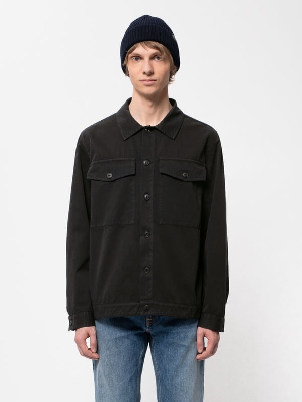 Colin Utility Overshirt Black - 2