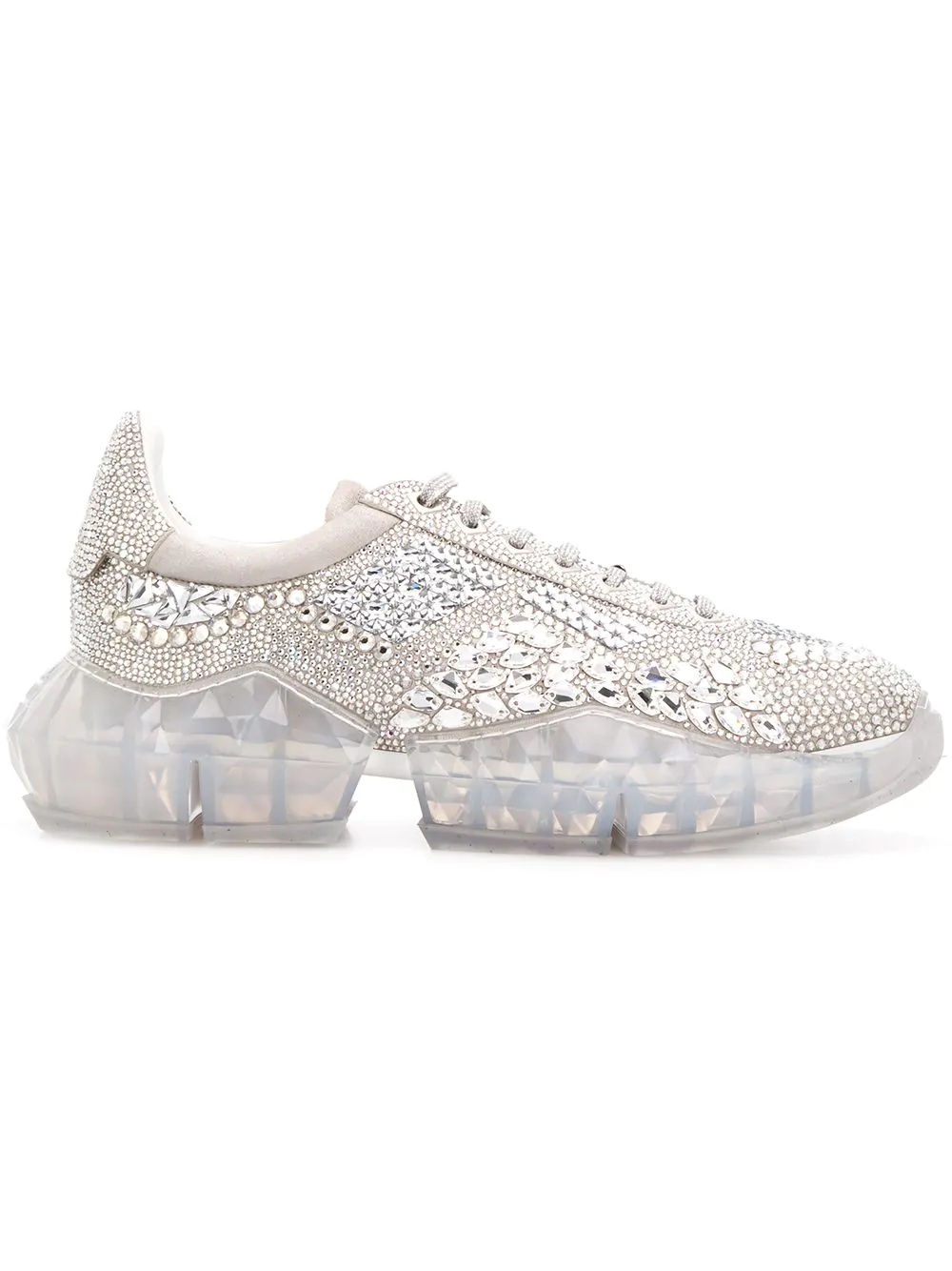 diamond chunky sneakers - 1