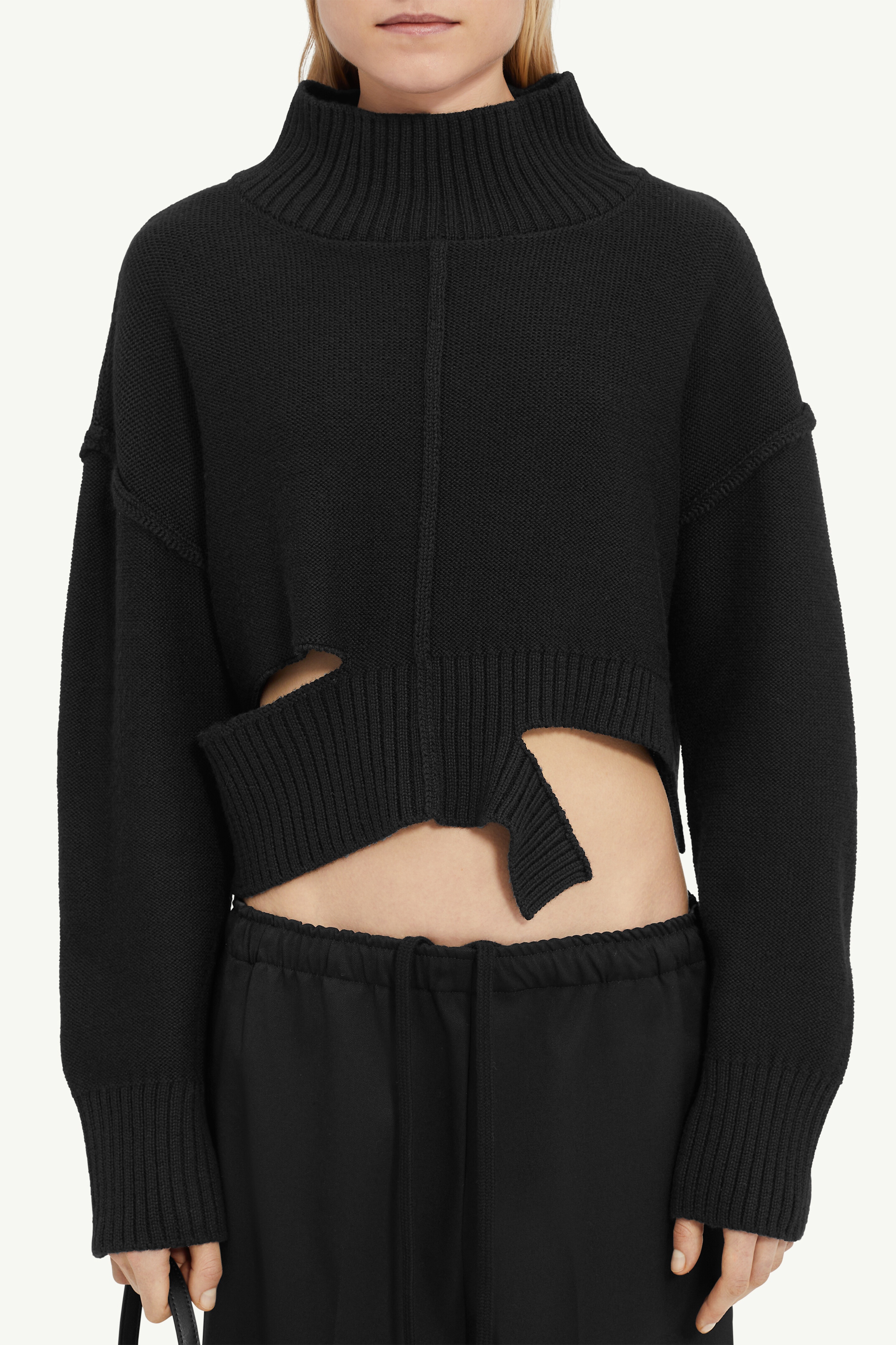 Distressed Knitted Jumper - 5