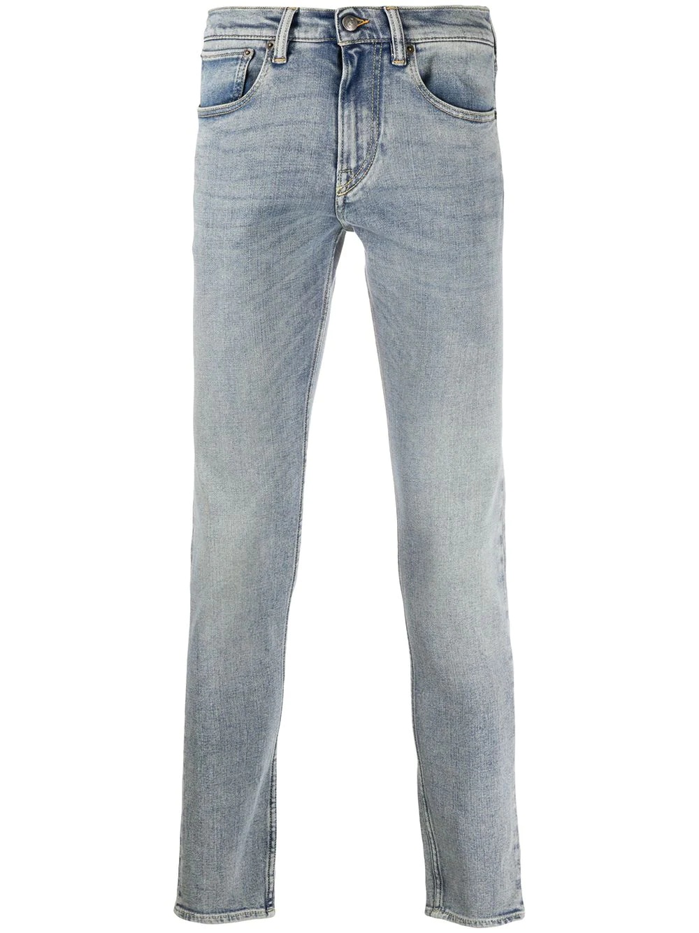 mid-rise skinny jeans - 1