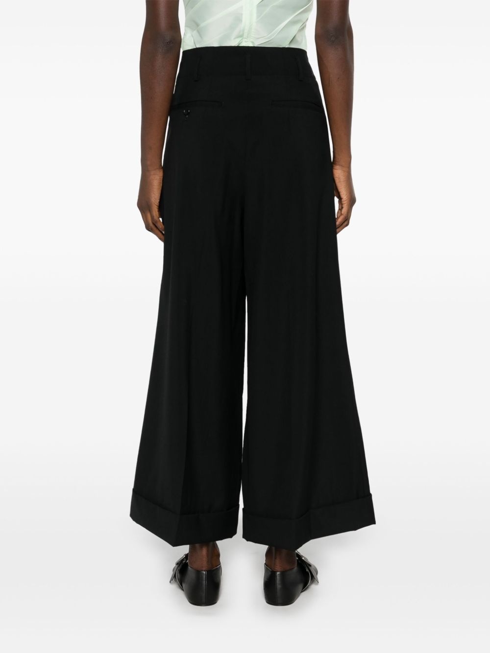 pleated trousers - 4