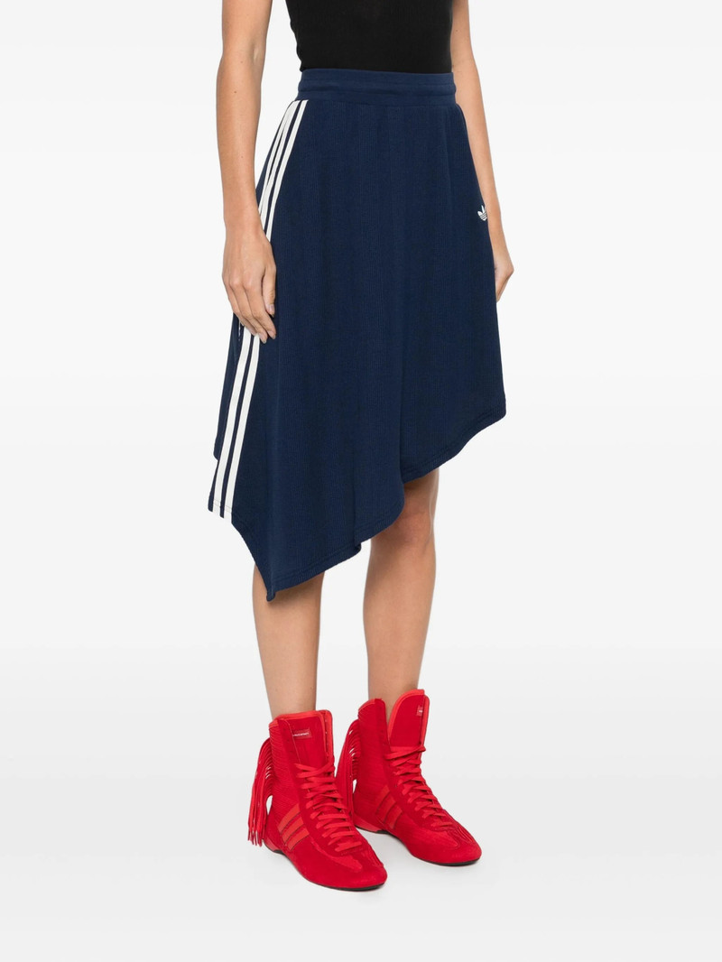 Adidas Waffle-texture Asymmetric Midi Skirt 5