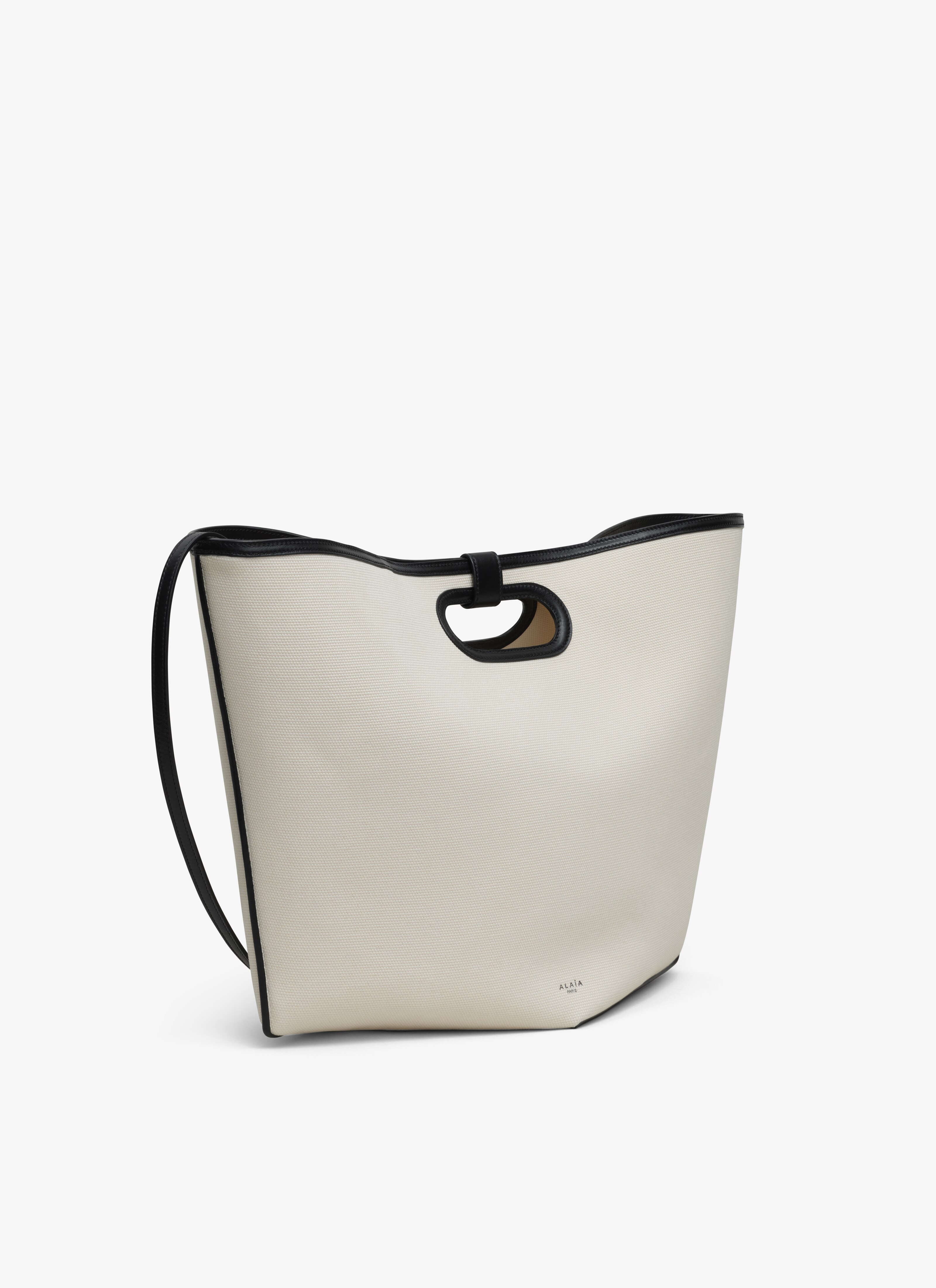 FOLDED LARGE BAG IN CANVAS - 3